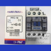 کنتاکتور ۱۸ آمپر ۲۲۰ ولت پارس فانال