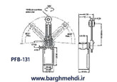 لیمیت سوئیچ PFB-131 پارس فانال