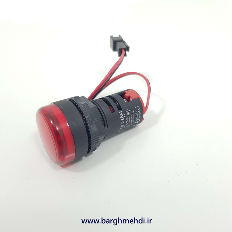 سیگنال آمپرمتر قطر 22 میلیمتر پارس فانال