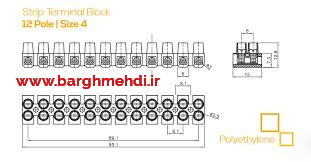 ابعاد ترمینال شاخه ای ایران ونوس اصلی