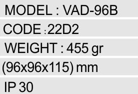 مولتی متر تابلویی شیواامواج